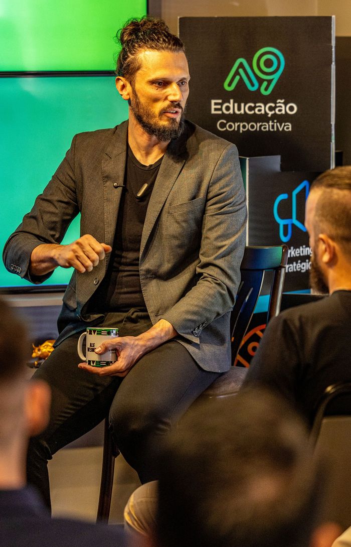 Evento presencial da A9 Educação
